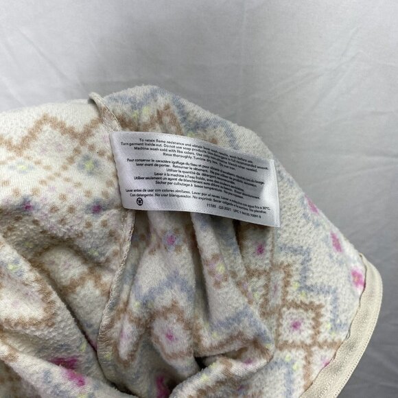 CARTER'S Long Sleeve Bodysuit Sleep And Play Girls12 Month Cream Full Zip/Snap - Picture 12 of 16